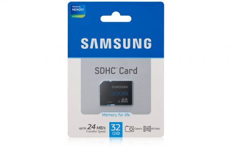 SAMSUNG 32GB SDHC Card Class 10 Standard