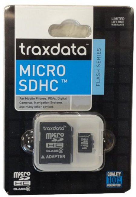 Traxdata 4gb MicroSDHC