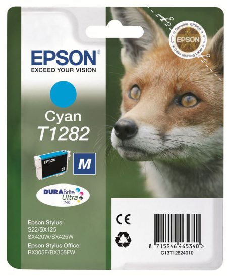 Epson T1282 Cyaan 3,5ml (Origineel)