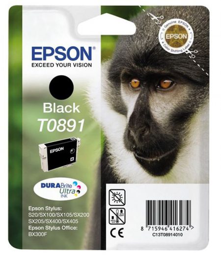 Epson T0891 Zwart 5,8ml (Origineel)