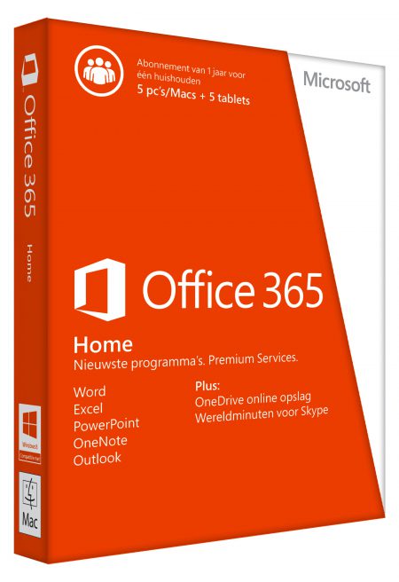 Microsoft Office 365 NL Thuisgebruik Premium