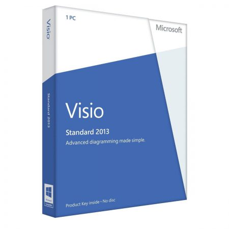 Microsoft Visio Standard 2013 NL 1PC