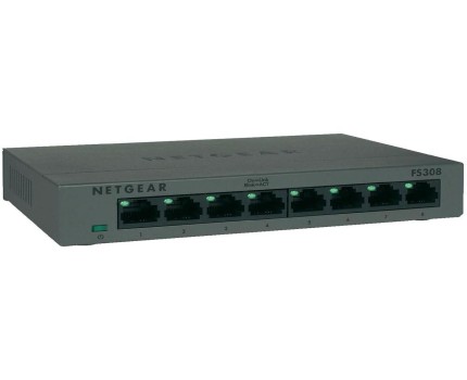 NETGEAR 10/100 8port Switch FS308-100PES