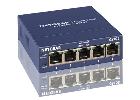 NETGEAR 10/100/1000 5port Switch GS105GE