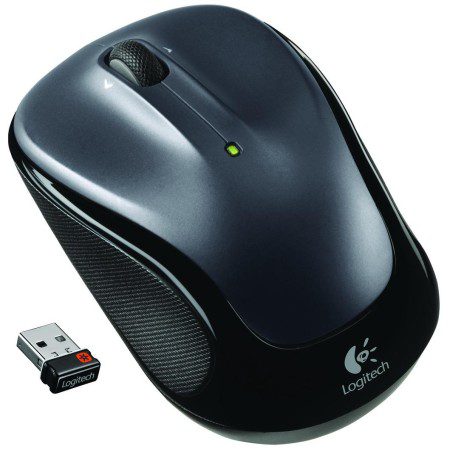 Logitech M185 Wireless Mouse Dark Silver
