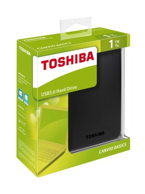 Toshiba Canvio 1TB / USB3.0 / 2.5Inch / Black