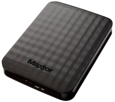 Maxtor M3 Portable 1 TB / 2,5"/Zwart/USB 3.0