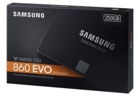 Samsung 860 Series 250GB 2.5inch 550/520Mb/s